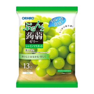 오리히로 곤약젤리 파우치 청포도맛(6개입)