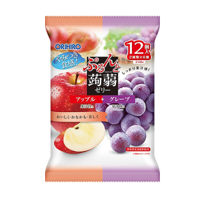 오리히로 곤약젤리 파우치 사과+포도(12개입)
