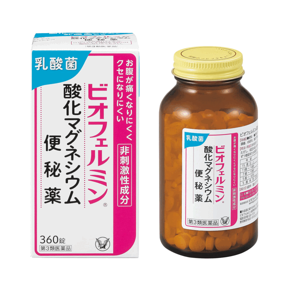 다이쇼제약 비오페르민 마그네슘 변비약 360정