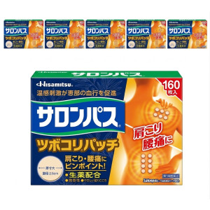 샤론파스 츠보코리패치 160매, 6개 세트