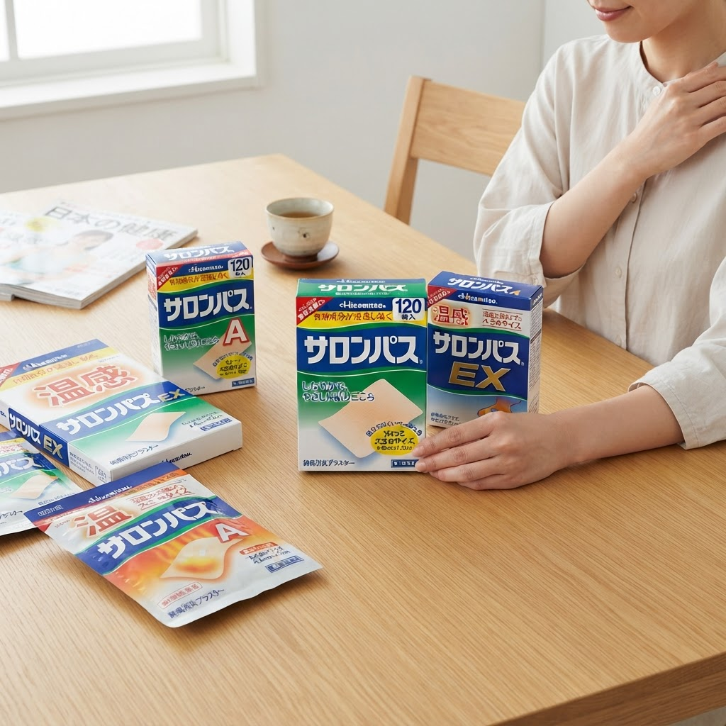 일본 파스 샤론파스, 어떤 제품을 선택하면 좋을까?